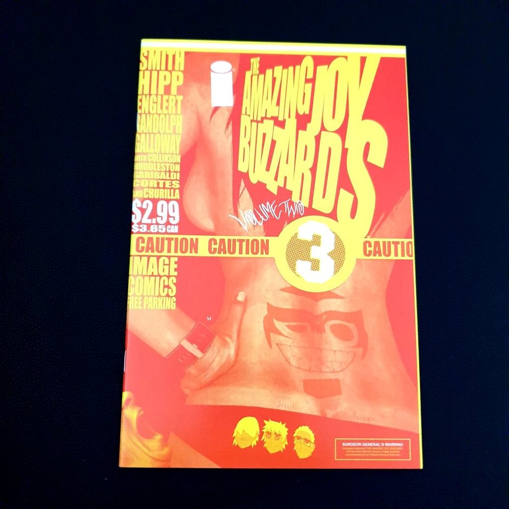 Image Comic Amazing Joy Buzzards 3 December 2005 Book Collector Bagged Boarded